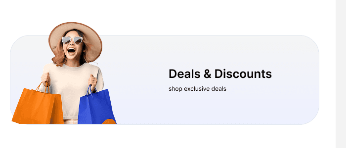 Deals & Discounts — shop exclusive deals