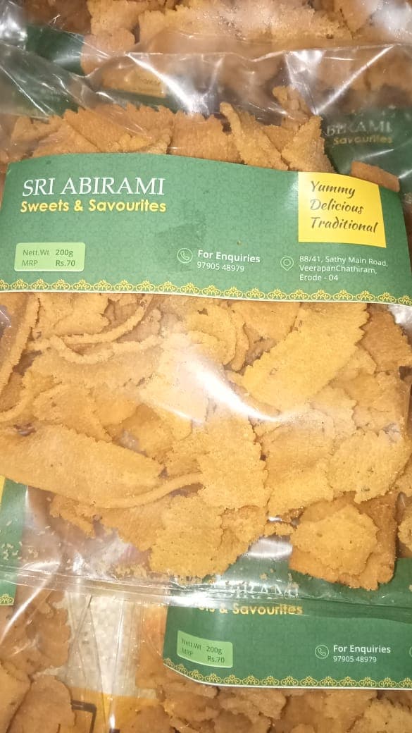 Sri Abhirami Sweets & Savourities Tamilnadu
