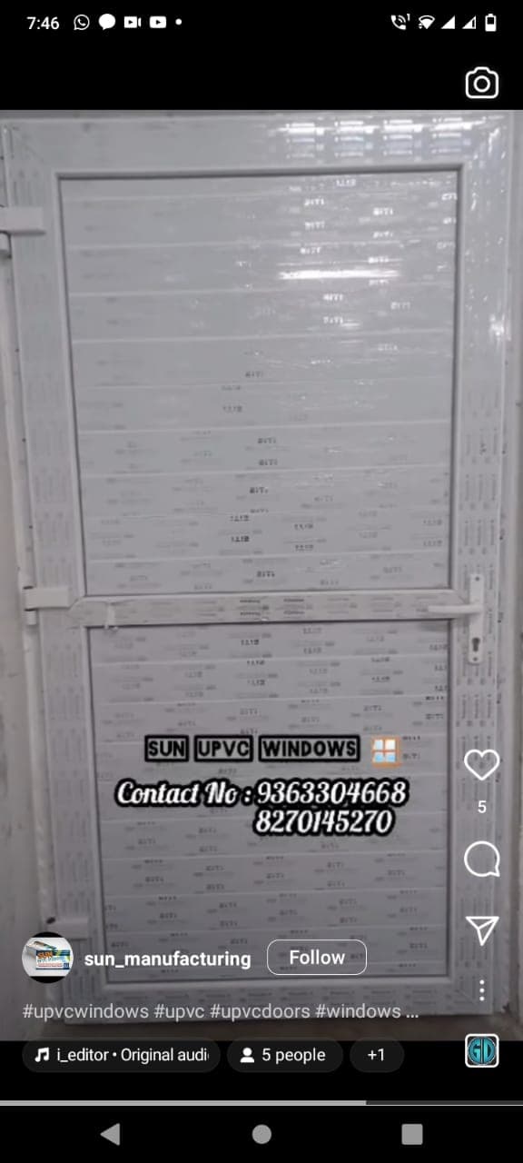 Sun UPVC Windows Tamilnadu