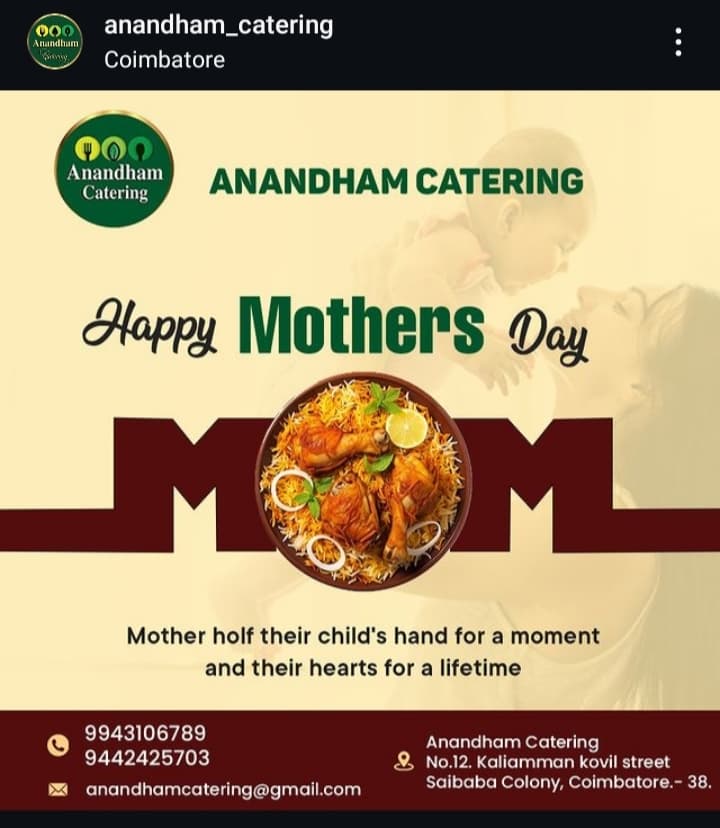 Anandham Catering Tamilnadu