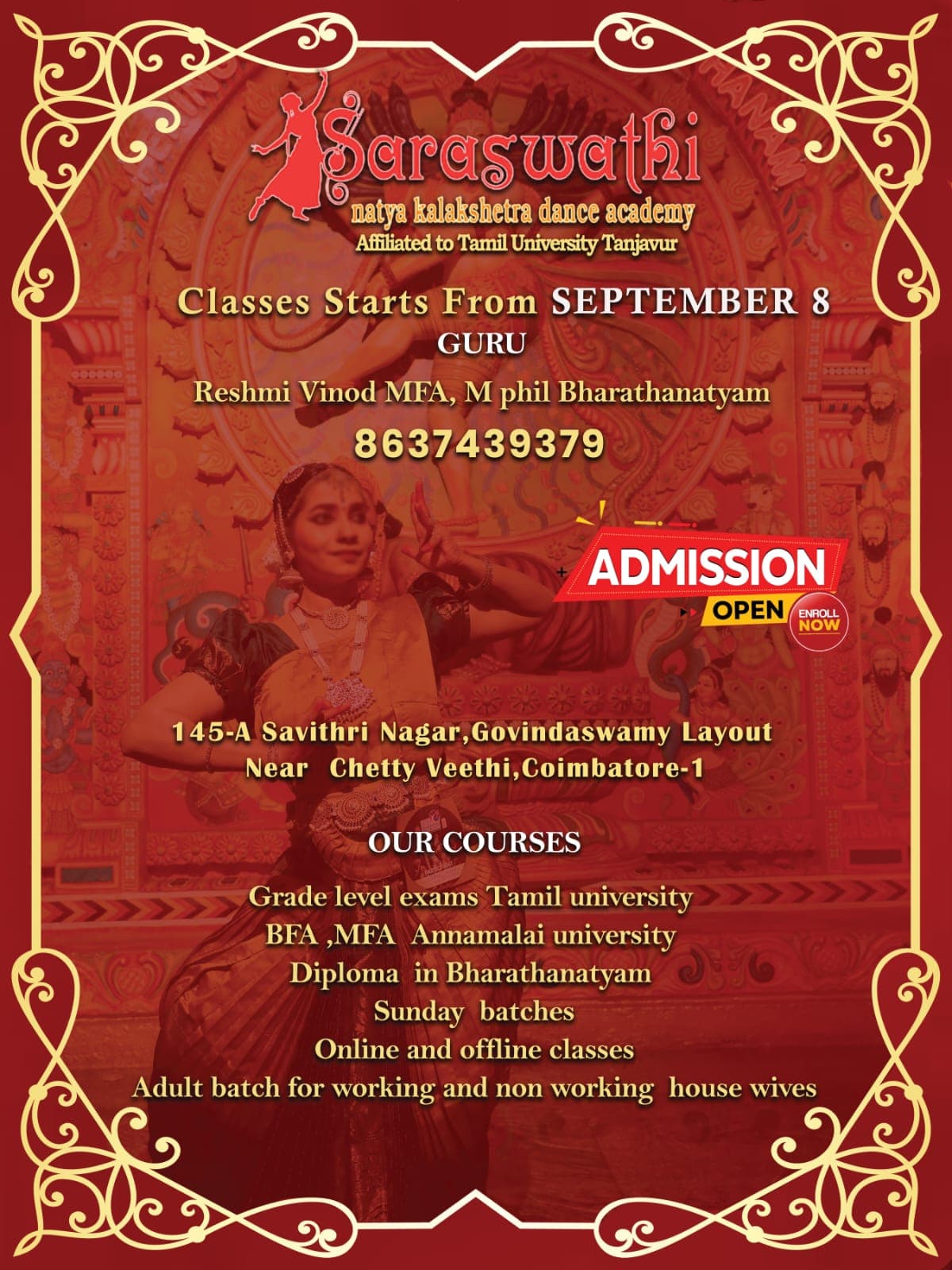 Saraswathi Natya Kalashetra Dance Academy 