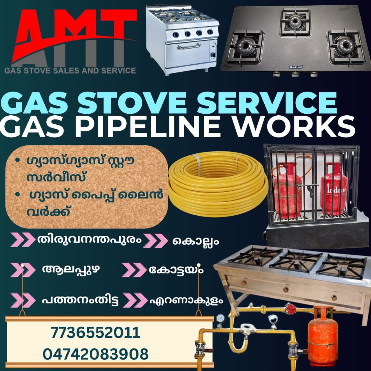 AMT Gas Stove Sales & Services