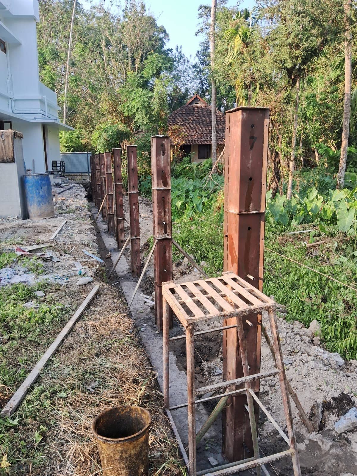 KK Concrete Compound Wall