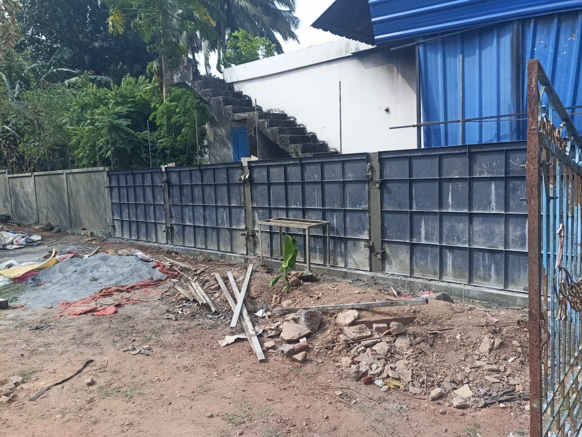 KK Concrete Compound Wall