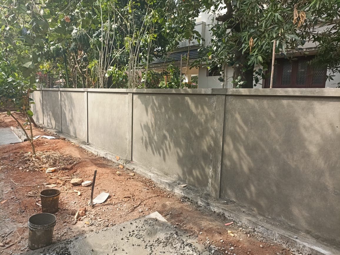 KK Concrete Compound Wall