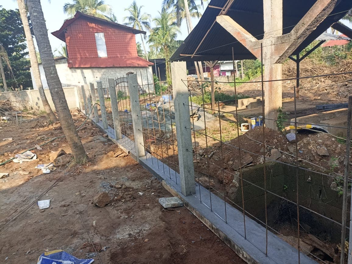 KK Concrete Compound Wall