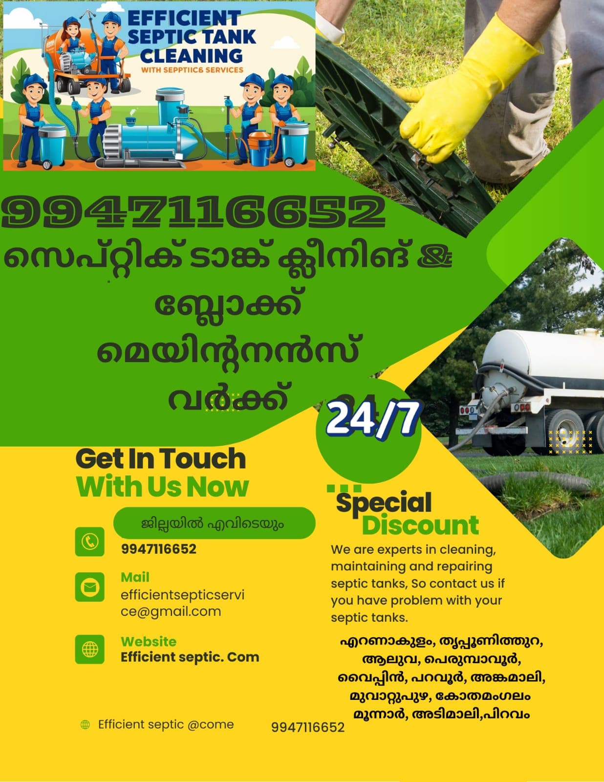 Efficient Septic Tank Cleaning Services