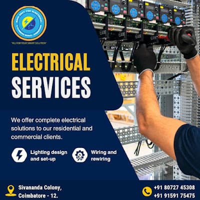 MAHI BEST TOP ELECTRICIAN & PLUMBER WORKS