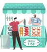B Six Fish World