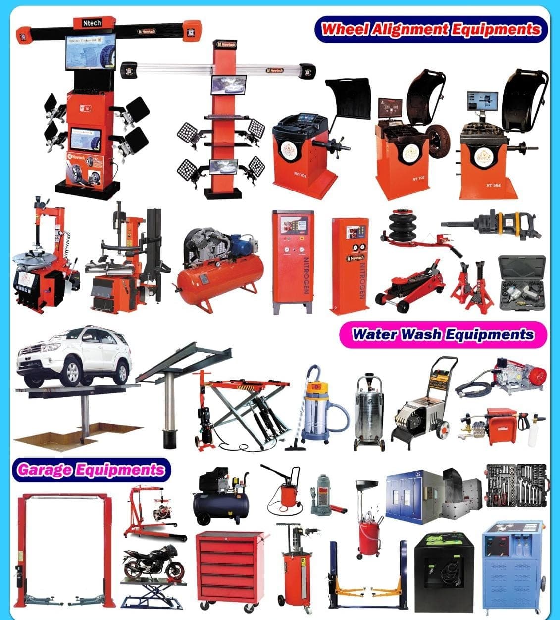 NewTech Equipments and Tools Tamilnadu
